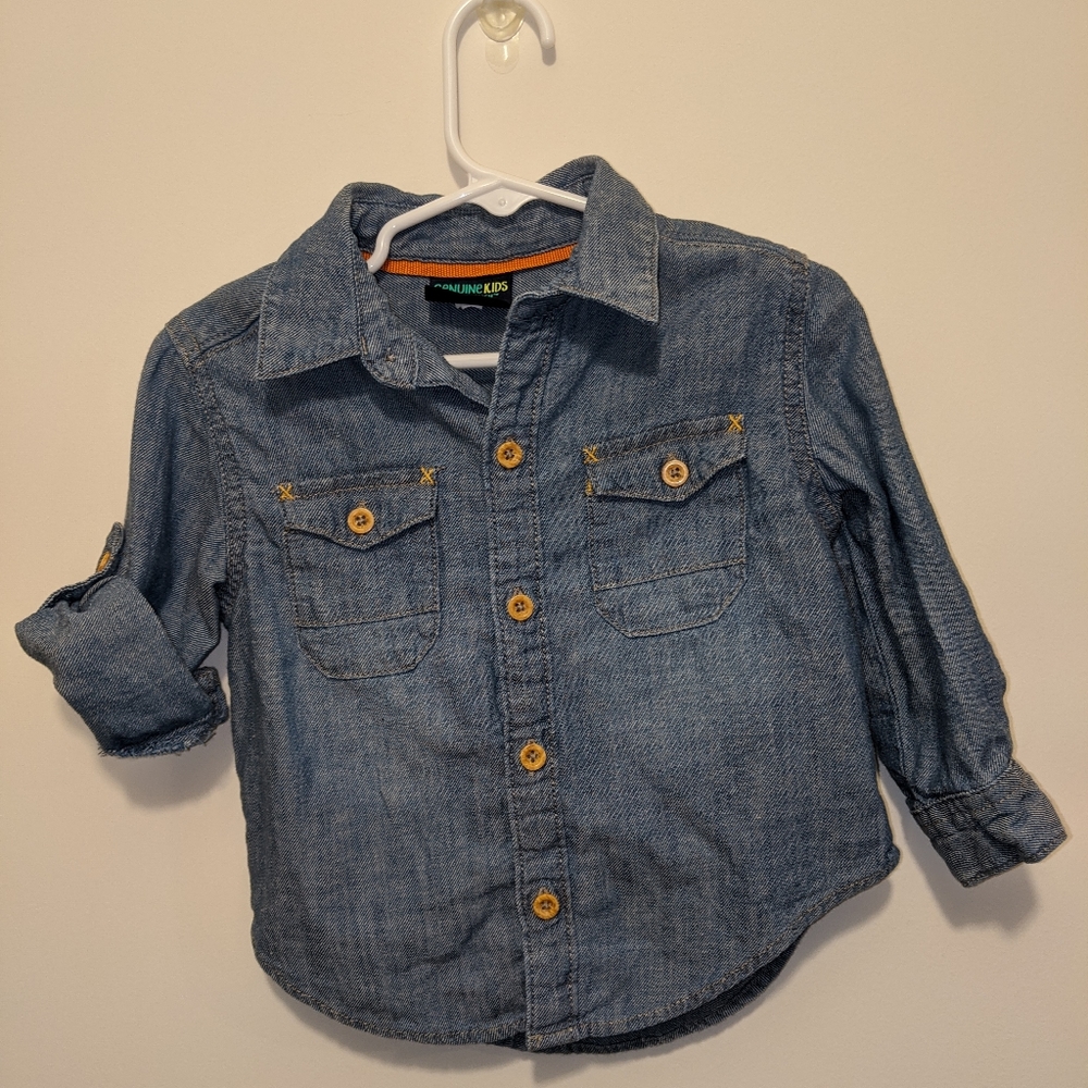 18 Month Old Boy's Button-down Shirt